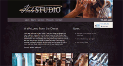 Desktop Screenshot of halostudiomelrose.com
